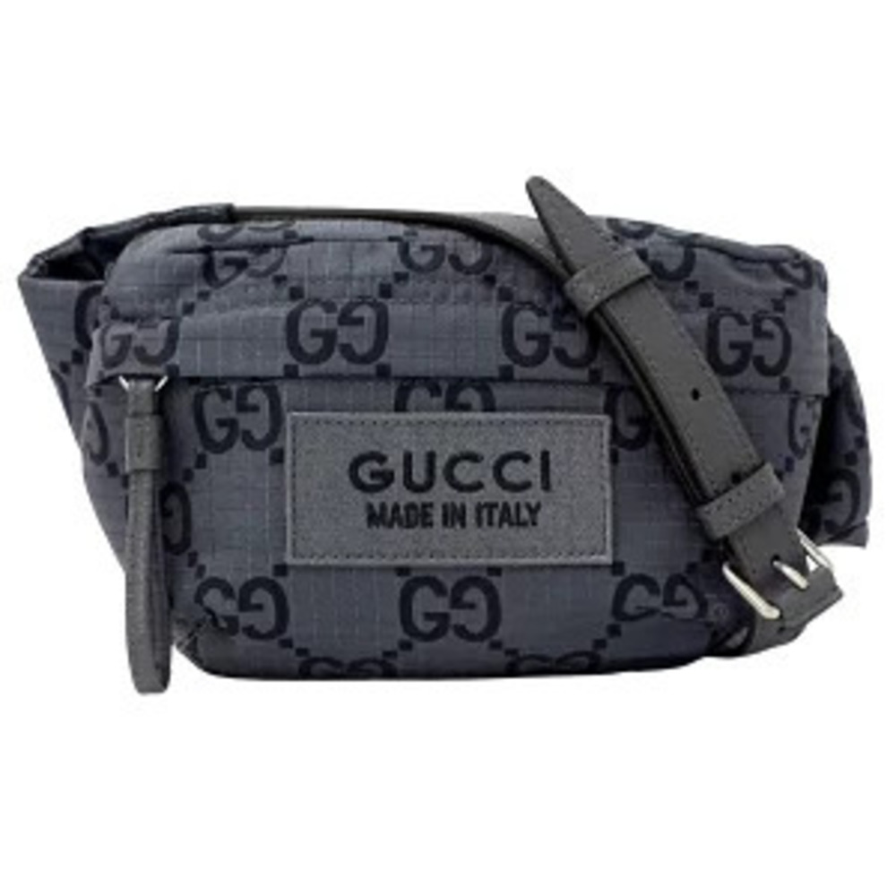 Gucci Bags Body Bum Crossbody Belt Bag Waist GG Gray Black Cruise Collection